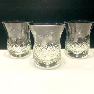 Vintage Aloha by SCHMID Double Old Fashioned Tumblers Set of 3